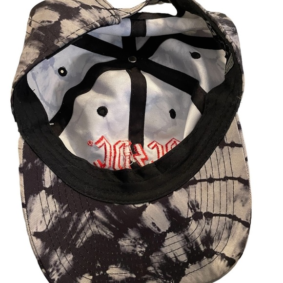 AC/DC Black grey tie dye hat - Picture 5 of 6
